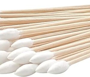 First Voice® Cotton Tipped Wood Applicators - Non-Sterile 6" (100/pk)