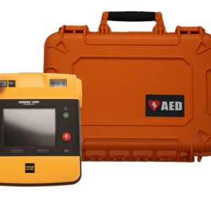 LIFEPAK® 1000 Graphical Display AED Standard Setup with Rugged Case