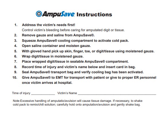 First Voice® AmpuSave® Amputation Care Kit (6 Pk) - Image 3