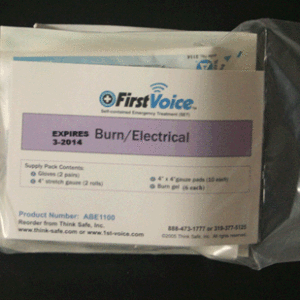 First Voice® Burns/Electrical Replacement Pack for SET System