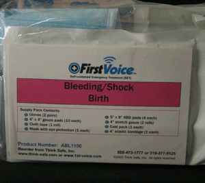 First Voice® Bleeding/Shock/Childbirth Replacement Pack for SET System