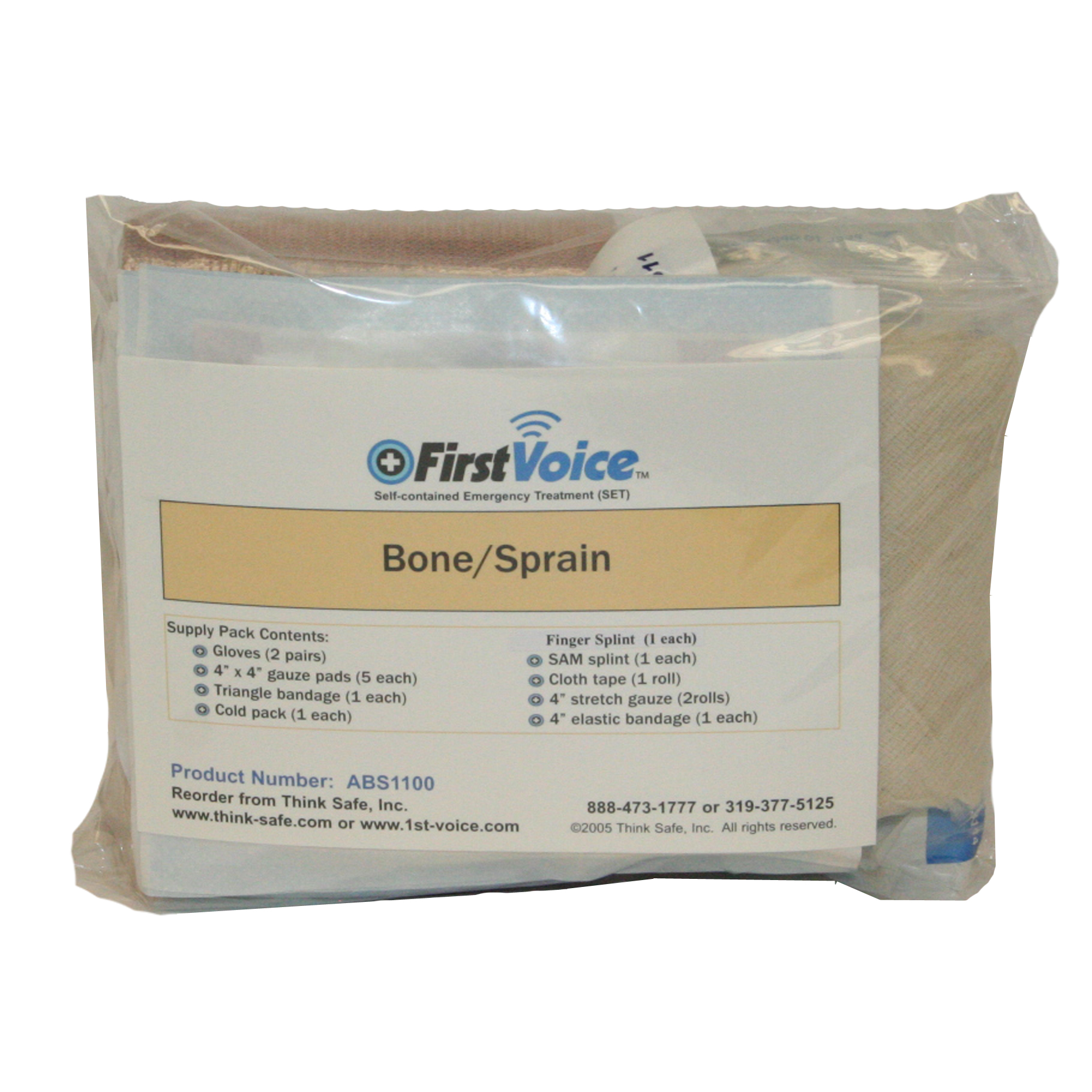 First Voice® Bone/Sprain Replacement Pack for SET System
