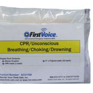 First Voice® CPR/Drowning/Choking Replacement Pack for SET System