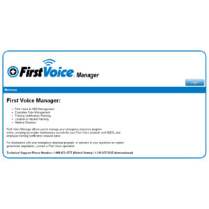 First Voice® Manager, 3 year license