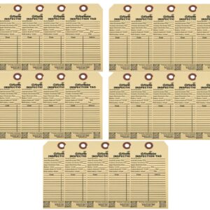 First Voice® AED Inspection Tag (25 Pk)