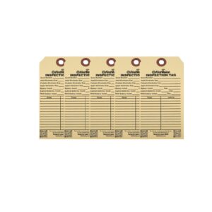 First Voice® AED Inspection Tag (5 Pk)