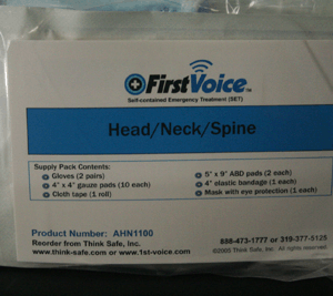 First Voice® Head/Neck/Spine Replacement Pack for SET System