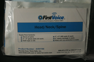 First Voice® Head/Neck/Spine Replacement Pack for SET System