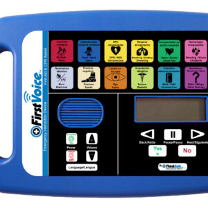 First Voice® Emergency Instruction Device (EID) with First Aid/CPR Training for 10 ppl