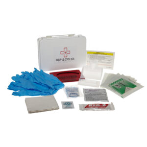 First Voice® Wall Mountable BBP Clean-Up with CPR Training for 10 ppl