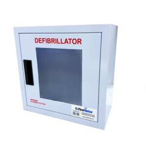 First Voice® Universal AED Cabinet with Alarm - Wall Mount