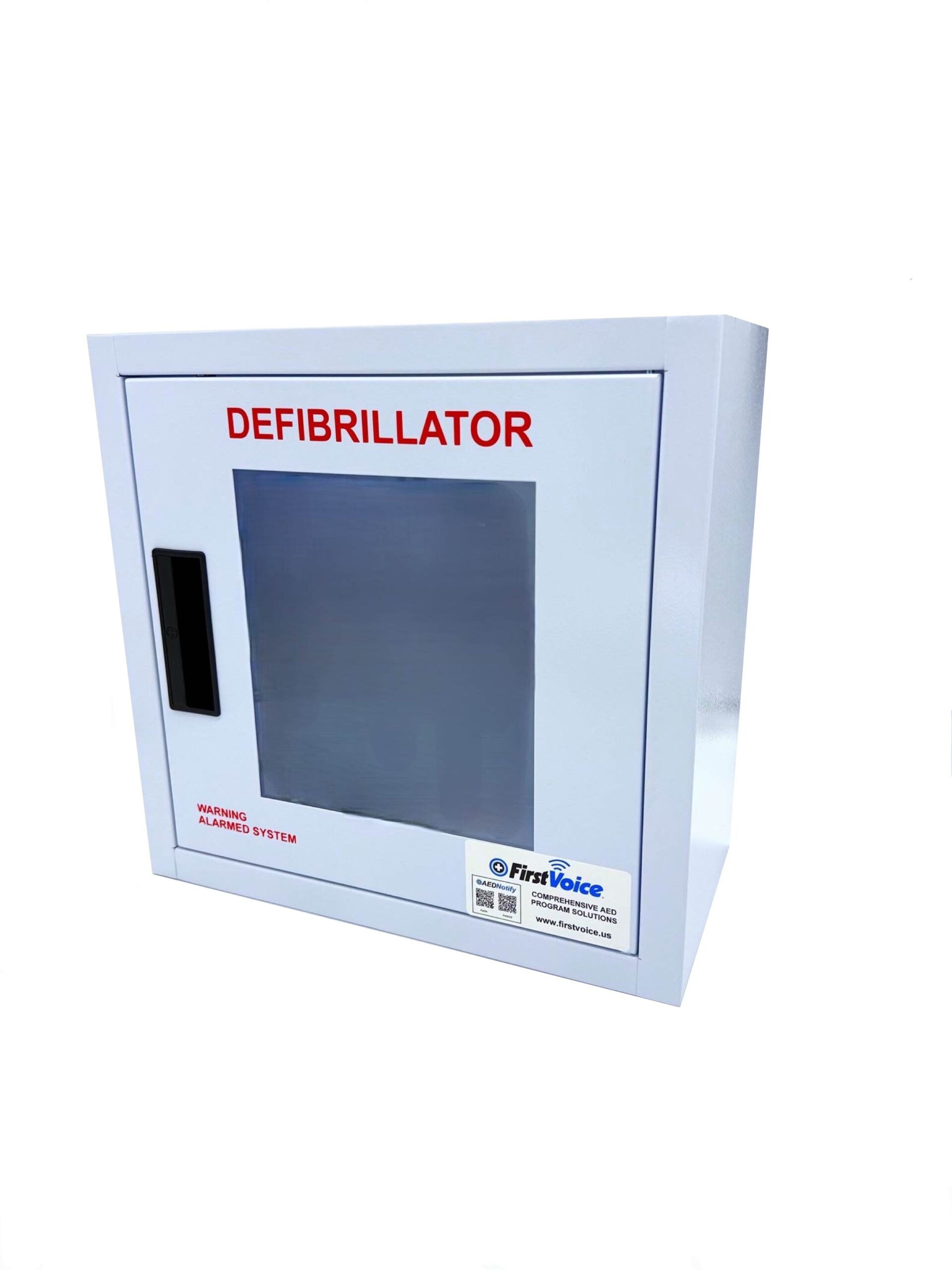 First Voice® Universal AED Cabinet with Alarm - Wall Mount
