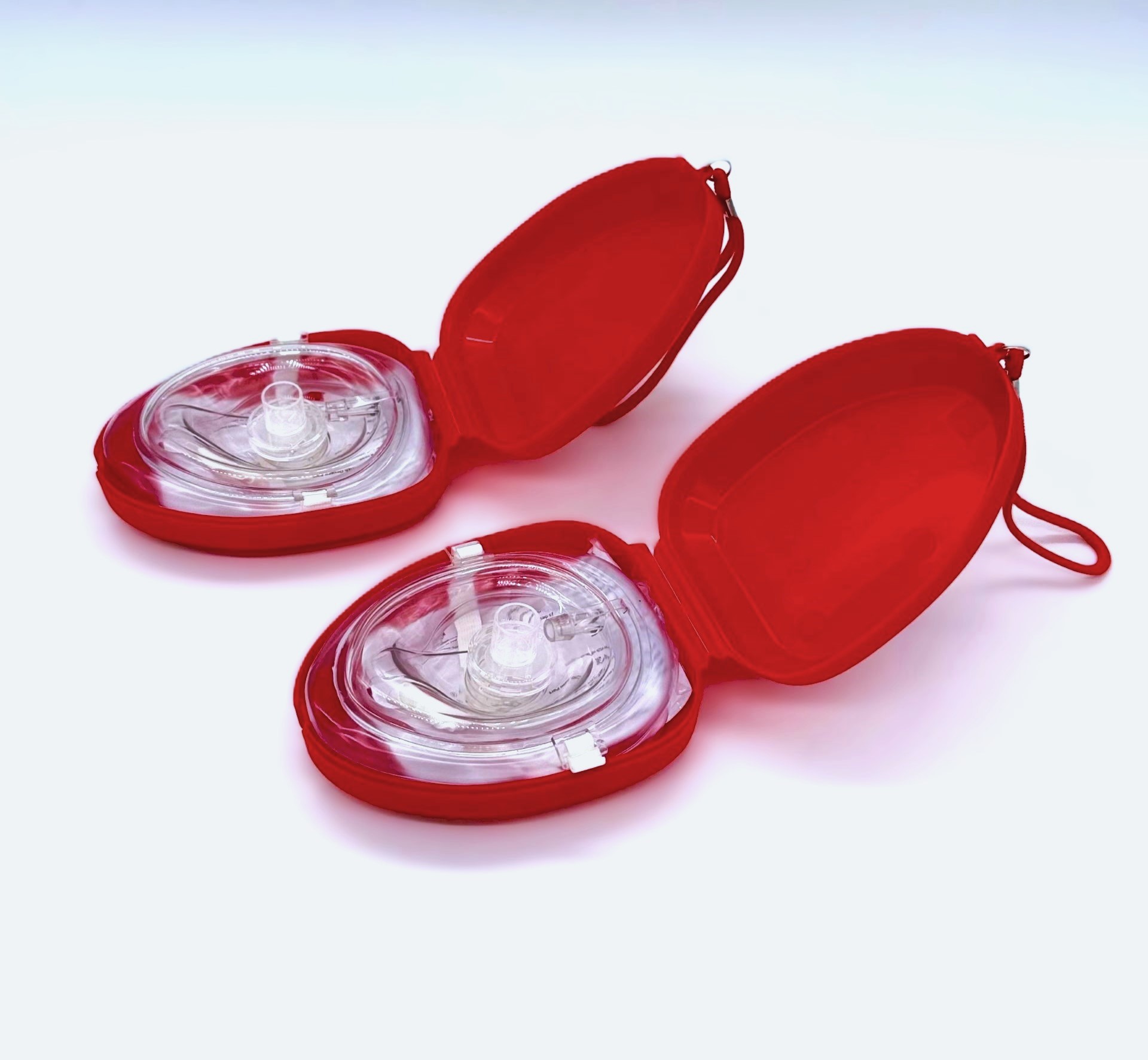 First Voice® CPR Mask w/Replaceable Valve in Clamshell Case (2 Pk)