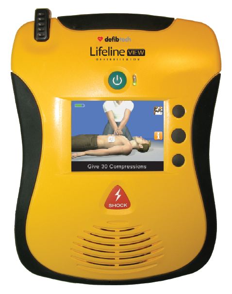Defibtech Lifeline VIEW AED (4-yr Battery)