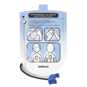 Defibtech Pediatric Defibrillation Pad Package (1 set) (for DDU-100 Series AED)