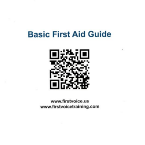 First Voice® First Aid Guide Booklet