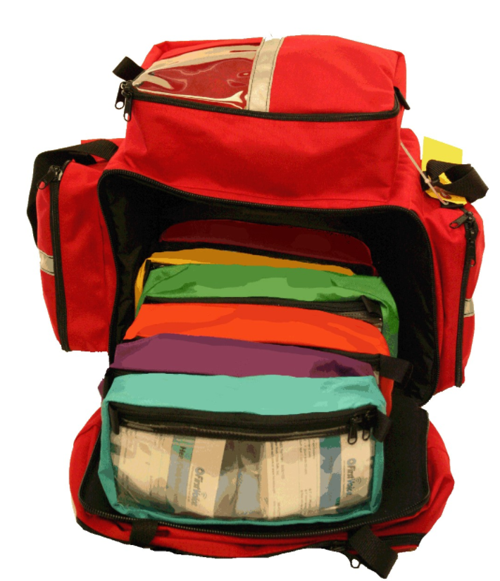 First Voice® Deluxe Self-contained Emergency Treatment (SET) System in Jump Bag