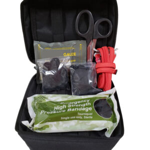 First Voice® Active Shooter Trauma Kit in nylon zipper bag (Set of 3 Kits)