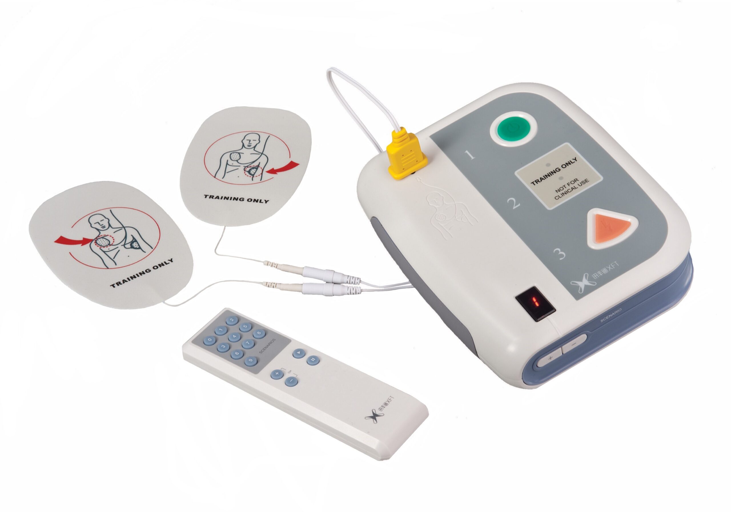 First Voice® Generic AED Trainer System (Spanish/English) Larger Size with Remote