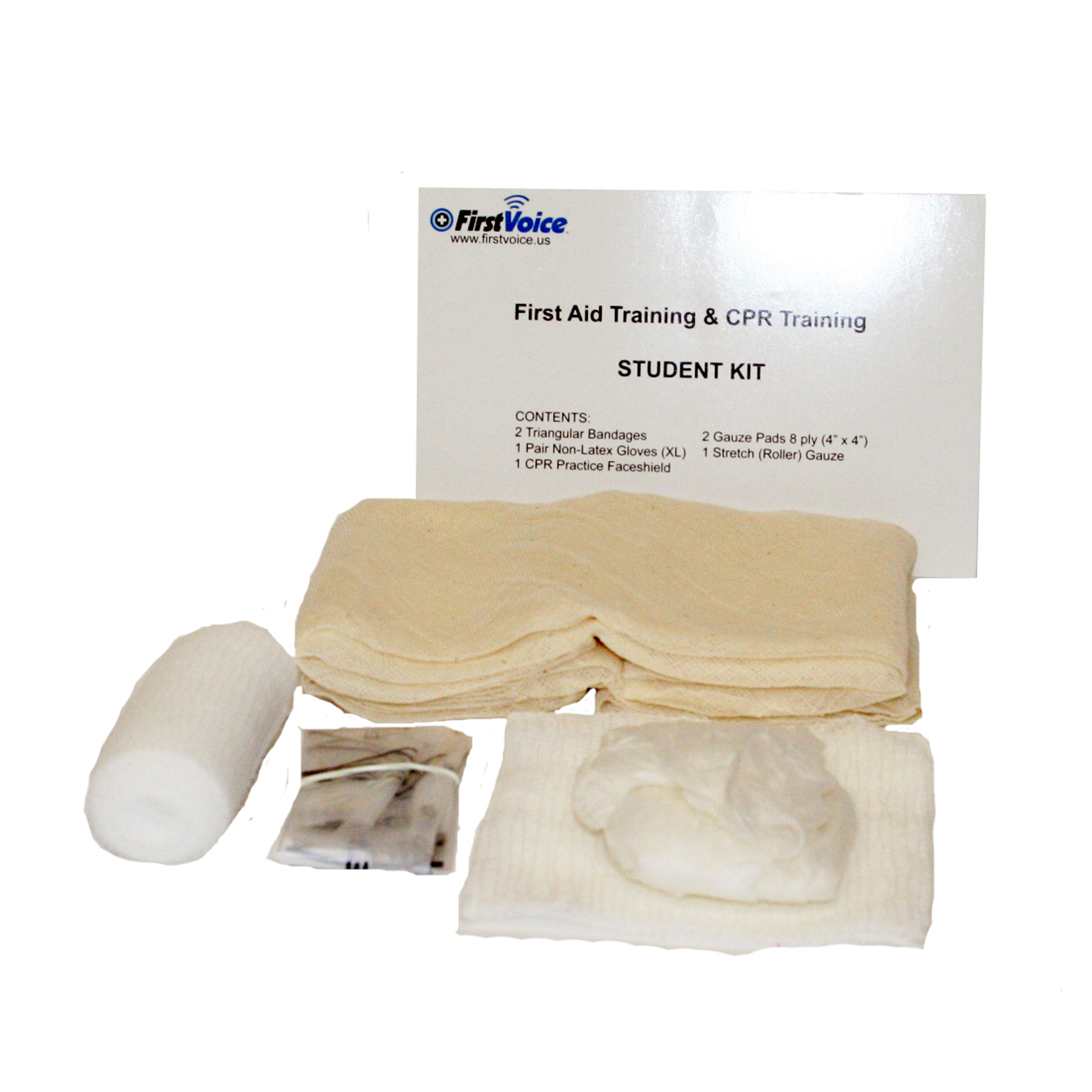 First Voice® First Aid & CPR Training Kit (1 each)