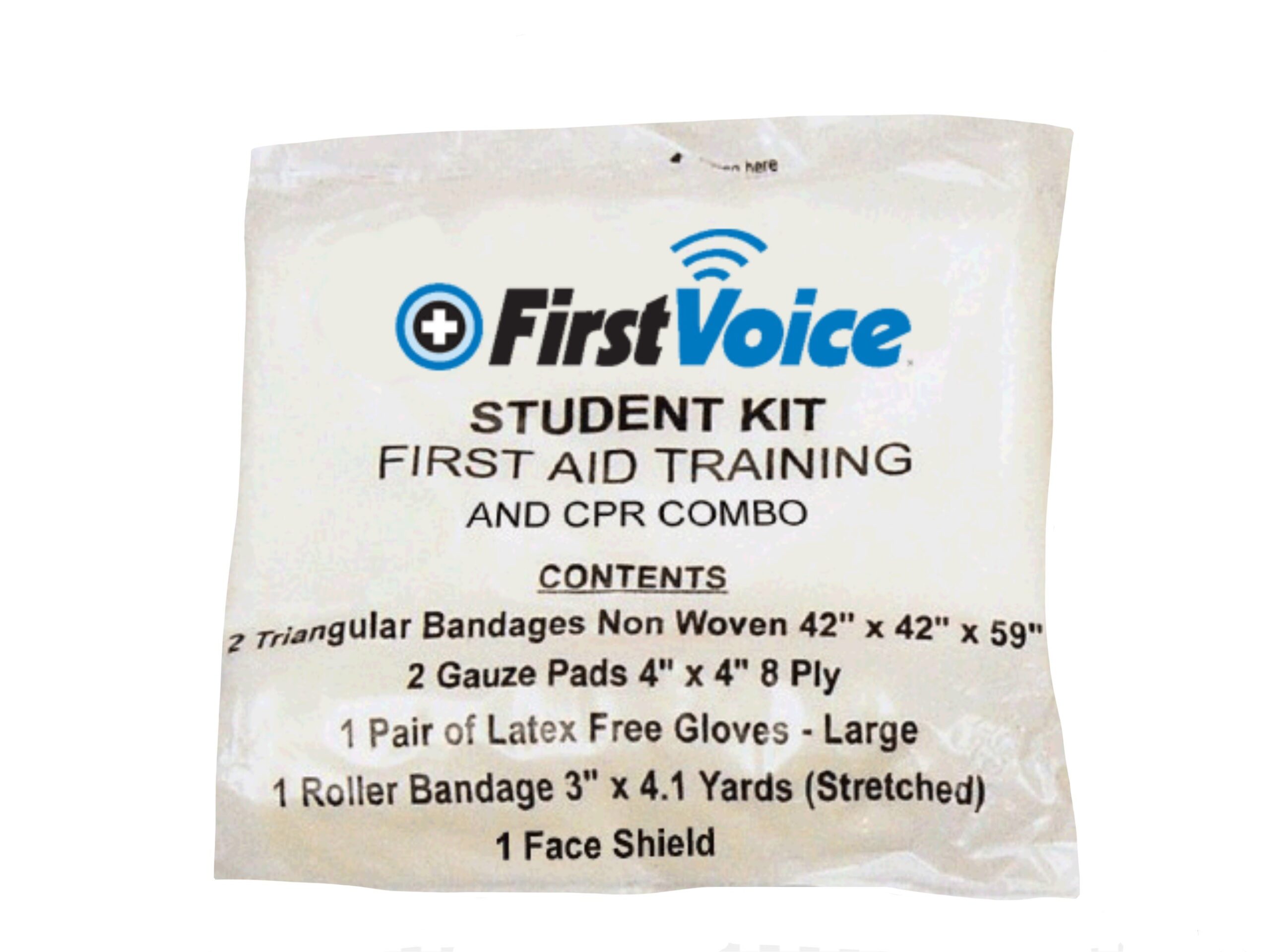 First Voice® First Aid & CPR Training Kit (1 each) - Image 2
