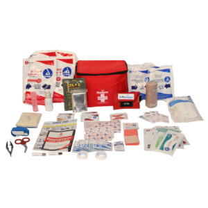 First Voice® Hiking/Outdoor First Aid Go Kit with Blood Clotting Agent - Deluxe