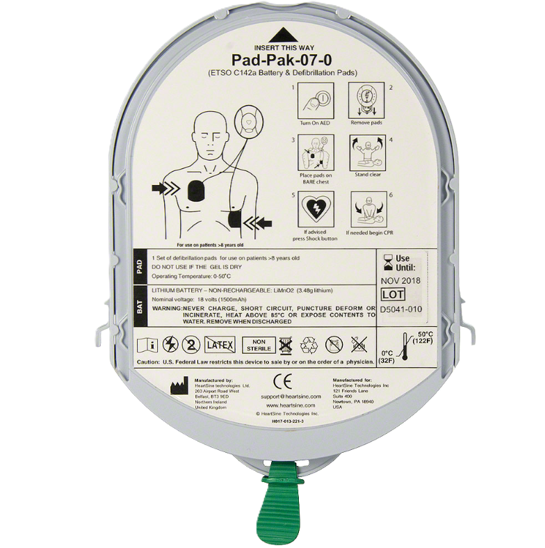 HeartSine Samaritan 360P Full-Auto AED for Aviation (FAA/TSO approved) - Image 4