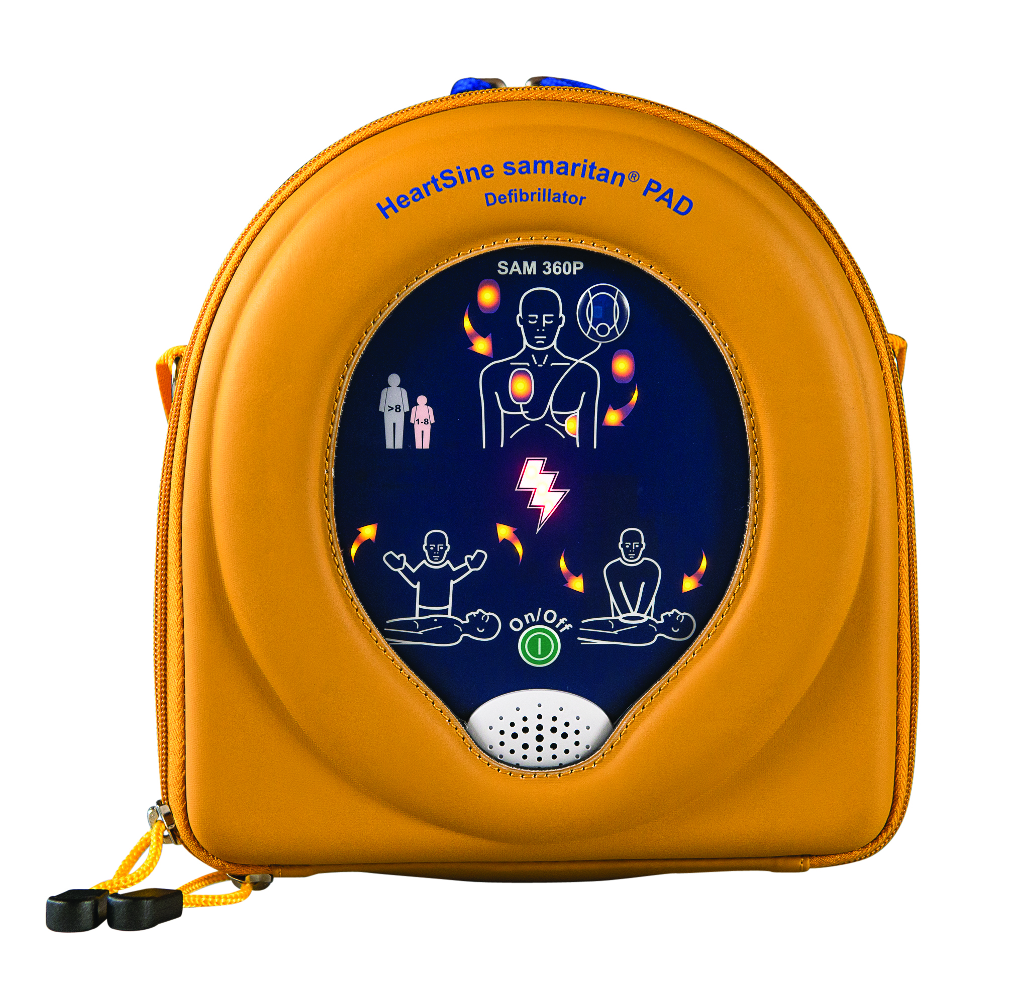 HeartSine Samaritan 360P Full-Auto AED for Aviation (FAA/TSO approved)