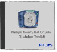 Philips HeartStart OnSite AED Training Toolkit with DVD/CD