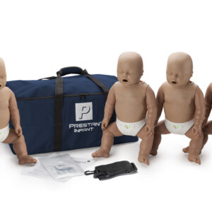 PRESTAN® Professional Infant Manikins with CPR Feedback (Medium Skin) (4pk)