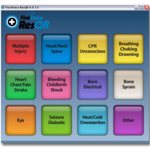 First Voice® ResQr PC Software; Per License (Download)