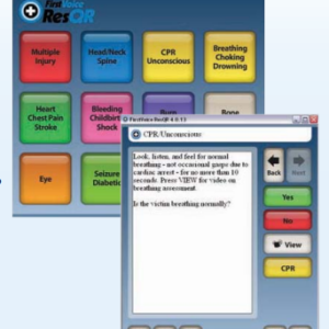 First Voice® ResQR Server Version - ResQR software; Annual license