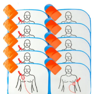 Defibtech Adult Training Pads for Lifeline AED Standalone Trainer (5 sets/Package - pads only)