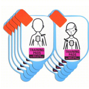 Defibtech Pediatric Training Pads for Lifeline AED Standalone Trainer (5 pairs - no wire)