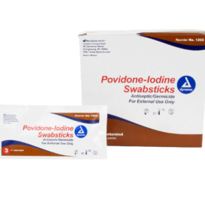 First Voice® Povidone Iodine Swabsticks (each)