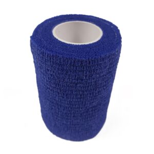 First Voice® Latex Self-Adherent Wrap, 3" x 5 yds Dark Blue (10 Pk)