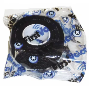 First Voice® Non-Latex Self-Adherent Wrap, 1" x 5 yds Black