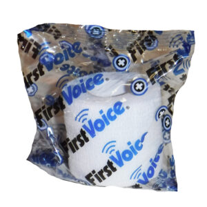 First Voice® Non-Latex Self-Adherent Wrap, 2" x 5 yds White (4 Pk)