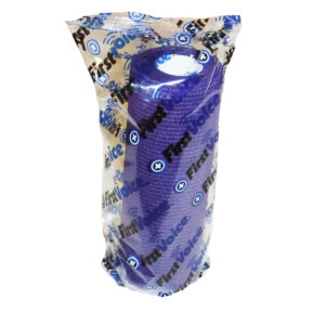 First Voice® Non-Latex Self-Adherent Wrap, 5" x 5 yds Dark Purple (4 Pk)