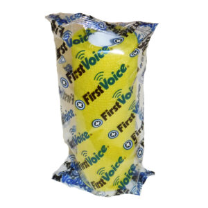 First Voice® Non-Latex Self-Adherent Wrap, 5" x 5 yds Yellow (8 Pk)