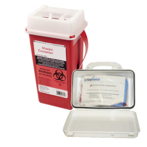 First Voice® Sharps Compliance Program: 2 Qt Sharps Container