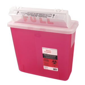 First Voice® Sharps Compliance Program: 5 Qt Sharps Container with BBP Training (10ppl)
