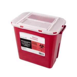 First Voice® Sharps Compliance Program: 2 GAL Sharps Container with BBP Training (10ppl)