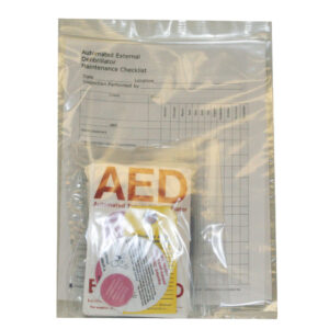 First Voice® AED Labeling & Update Kit Including Pediatric Patient AED Pads Placement Decal