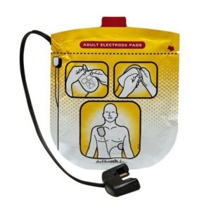 Defibtech Adult Training Pads for Lifeline VIEW Standalone Trainer (1 pair + wire)