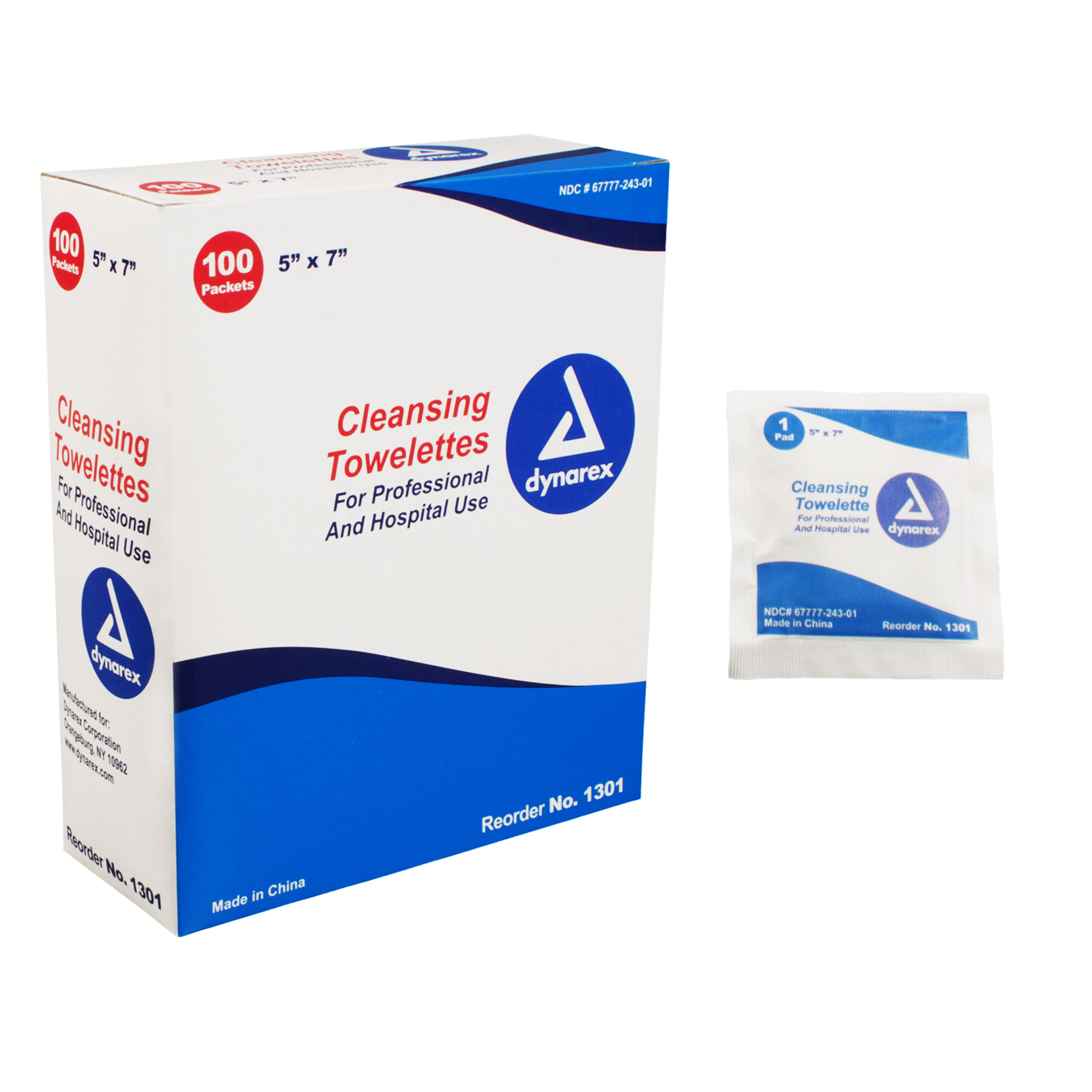 First Voice® Training Manikin Wipes - Alcohol Cleaning Wipes - 100 Pack