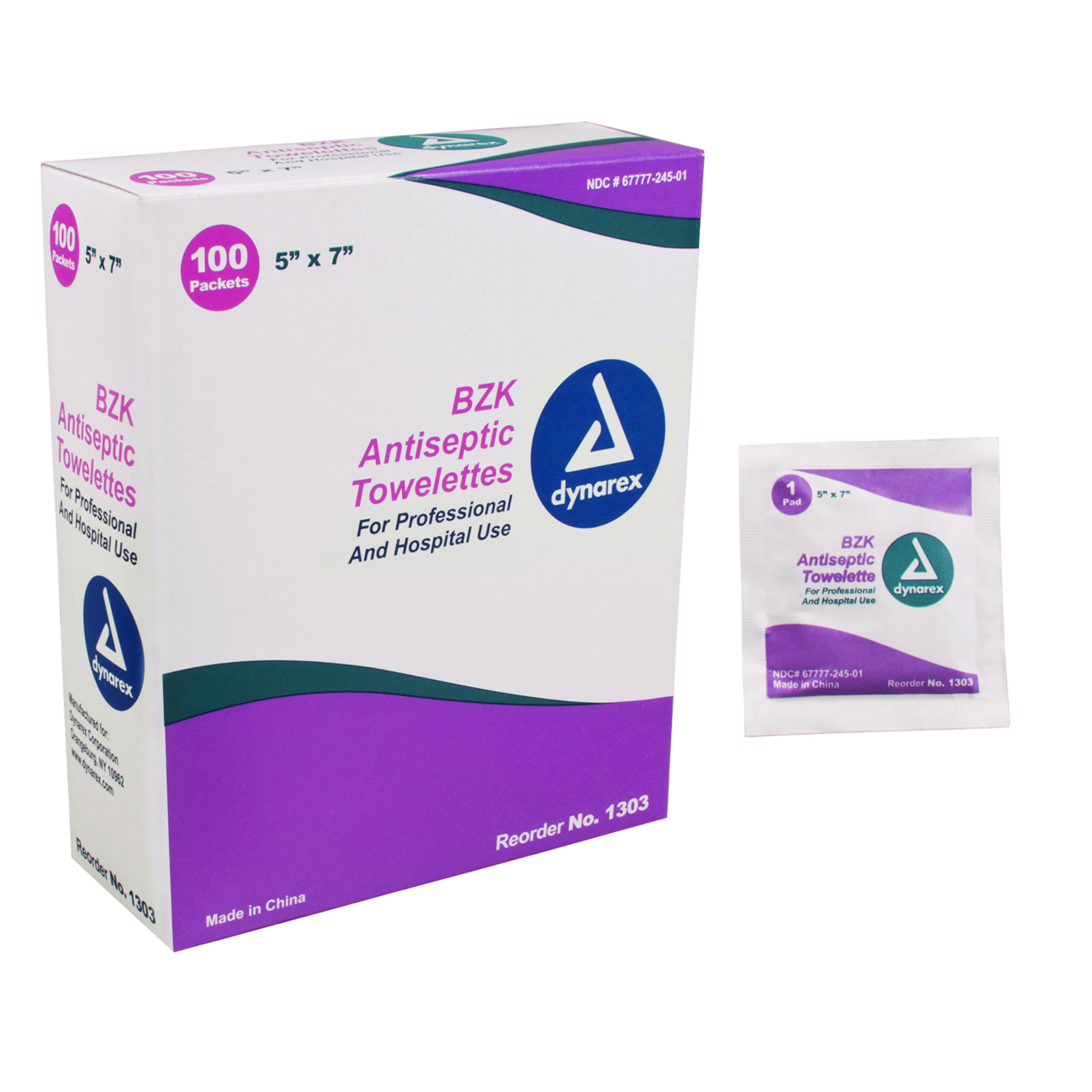 First Voice® BZK Antiseptic Training Manikin Cleaning Wipe (100 Pk)