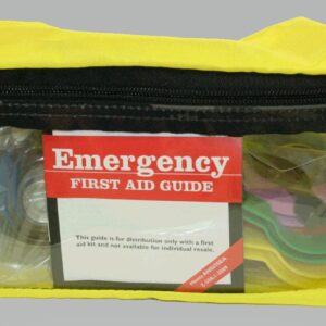 First Voice® Self-Contained Emergency Treatment (SET) System Replacement Zipper Bag, Yellow