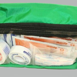 First Voice® Self-Contained Emergency Treatment (SET) System Replacement Zipper Bag, Green