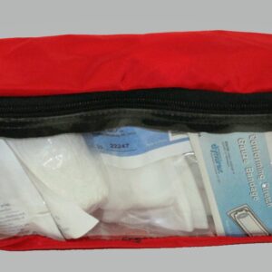 First Voice® Self-Contained Emergency Treatment (SET) System Replacement Zipper Bag, Red
